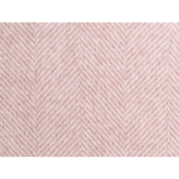 NWT 100% wool Belle & Bloom Herringbone pink coat. - Picture 8 of 9